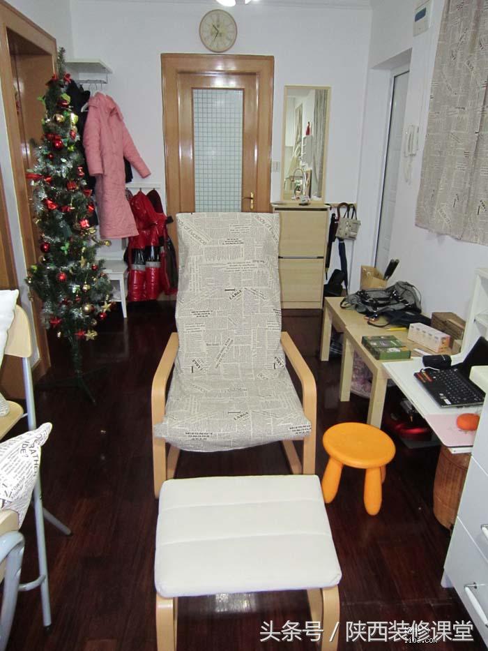 旧屋改造DIY，一家三口的宜家+日式风小屋