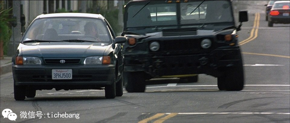 汽车大电影《闯过虎岛》，那五分钟的跟踪剧都出现了什么样的车？