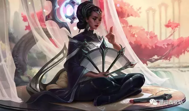 LOL卡尔玛原画更新，衣服换了别以为我就不认识你