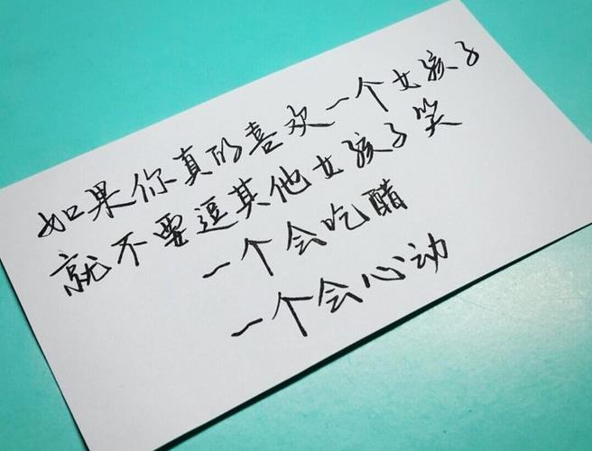 手写短句唯美句子_晶羽科技