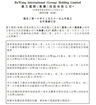 连亏六年后，霸王洗发水走出阴影，扭亏为盈！