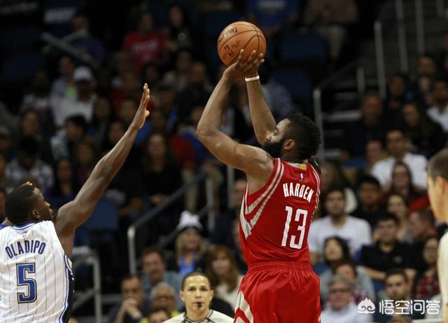 nba哈登为什么会准(哈登运球慢的像老大爷！为什么三分球还是那么准？原来是因为...)