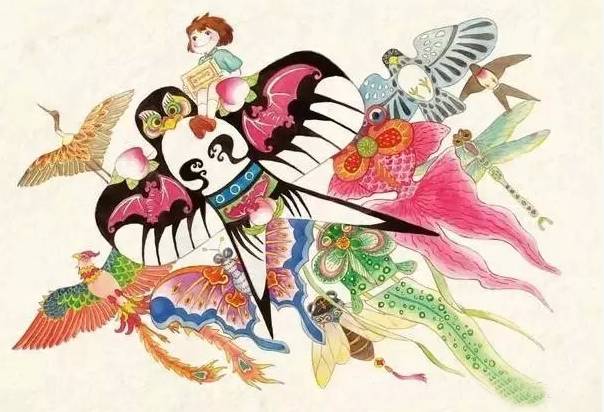 「诗词鉴赏」在古诗里放风筝