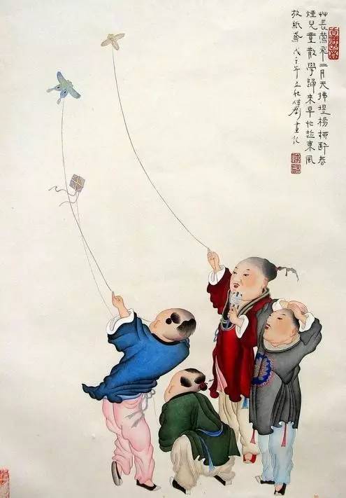 「诗词鉴赏」在古诗里放风筝