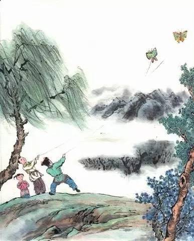 「诗词鉴赏」在古诗里放风筝