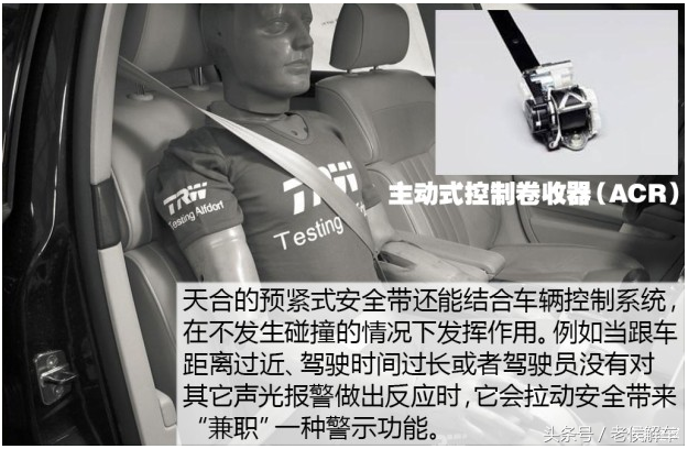 汽车安全带的结构与作用原理