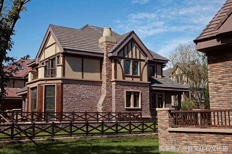 自建房,别墅铺贴文化石爆红乡村,霸气的外墙让设计师看呆了