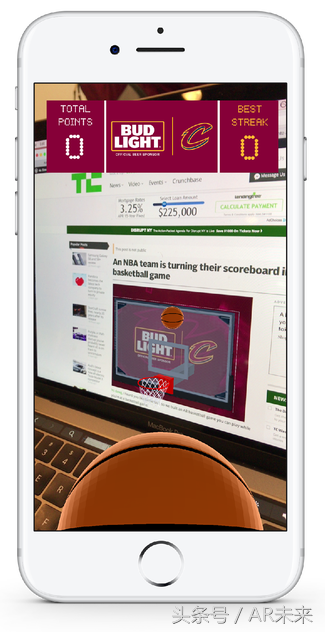 篮球比赛记分牌一般哪里有卖(NBA冠军骑士队正在把主场记分牌变成了一个AR篮球比赛)