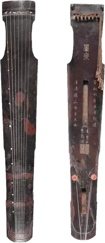 中国历代古琴辨识图解