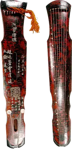 中国历代古琴辨识图解