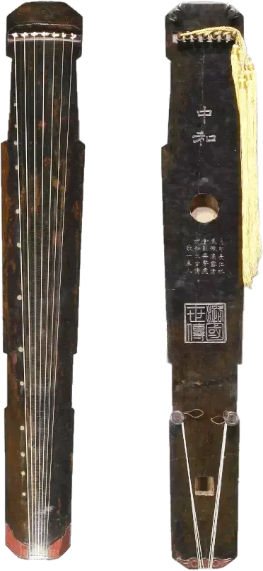 中国历代古琴辨识图解