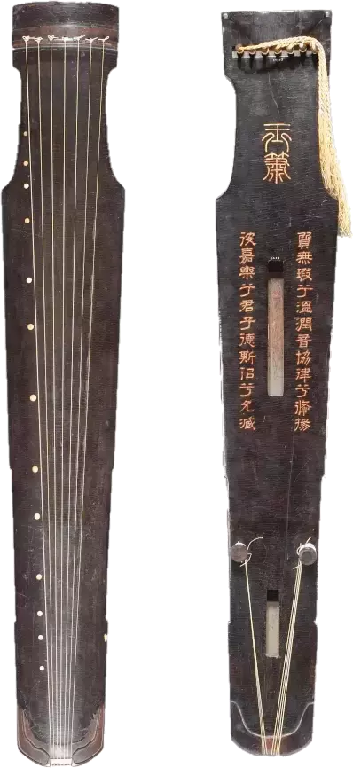 中国历代古琴辨识图解