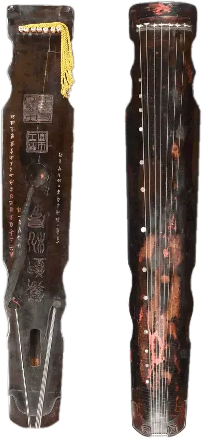 中国历代古琴辨识图解