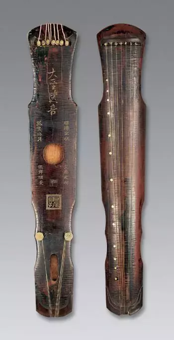 中国历代古琴辨识图解