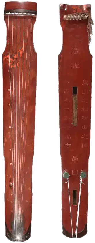 中国历代古琴辨识图解