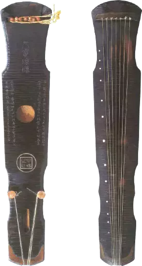 中国历代古琴辨识图解