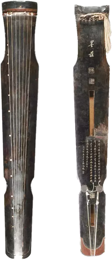 中国历代古琴辨识图解