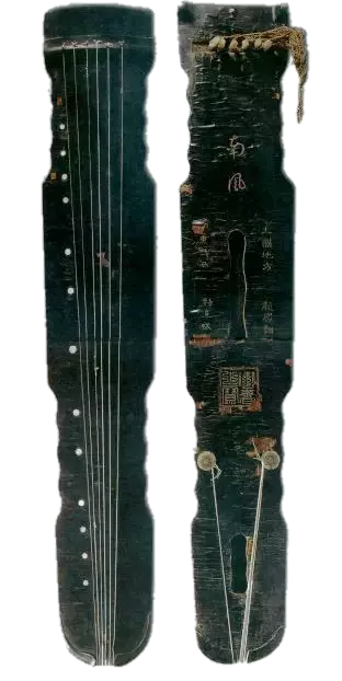 中国历代古琴辨识图解