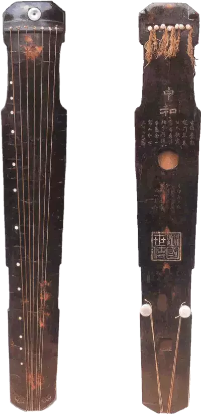 中国历代古琴辨识图解