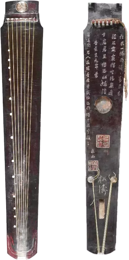 中国历代古琴辨识图解