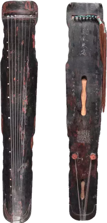 中国历代古琴辨识图解