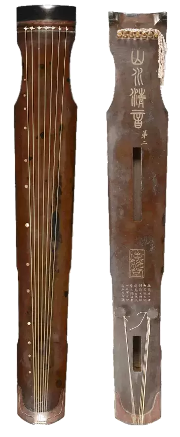 中国历代古琴辨识图解