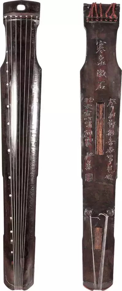 中国历代古琴辨识图解