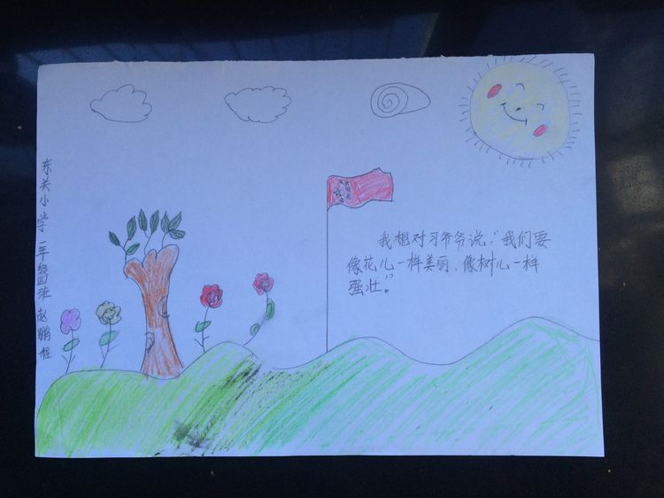 “喜迎十九大，我向习爷爷说句心里话”手抄报作品展-东关小学