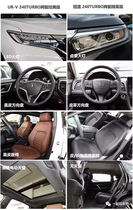 冠道 VS UR-V有什么区别？这 8个“不一样”别买错了！