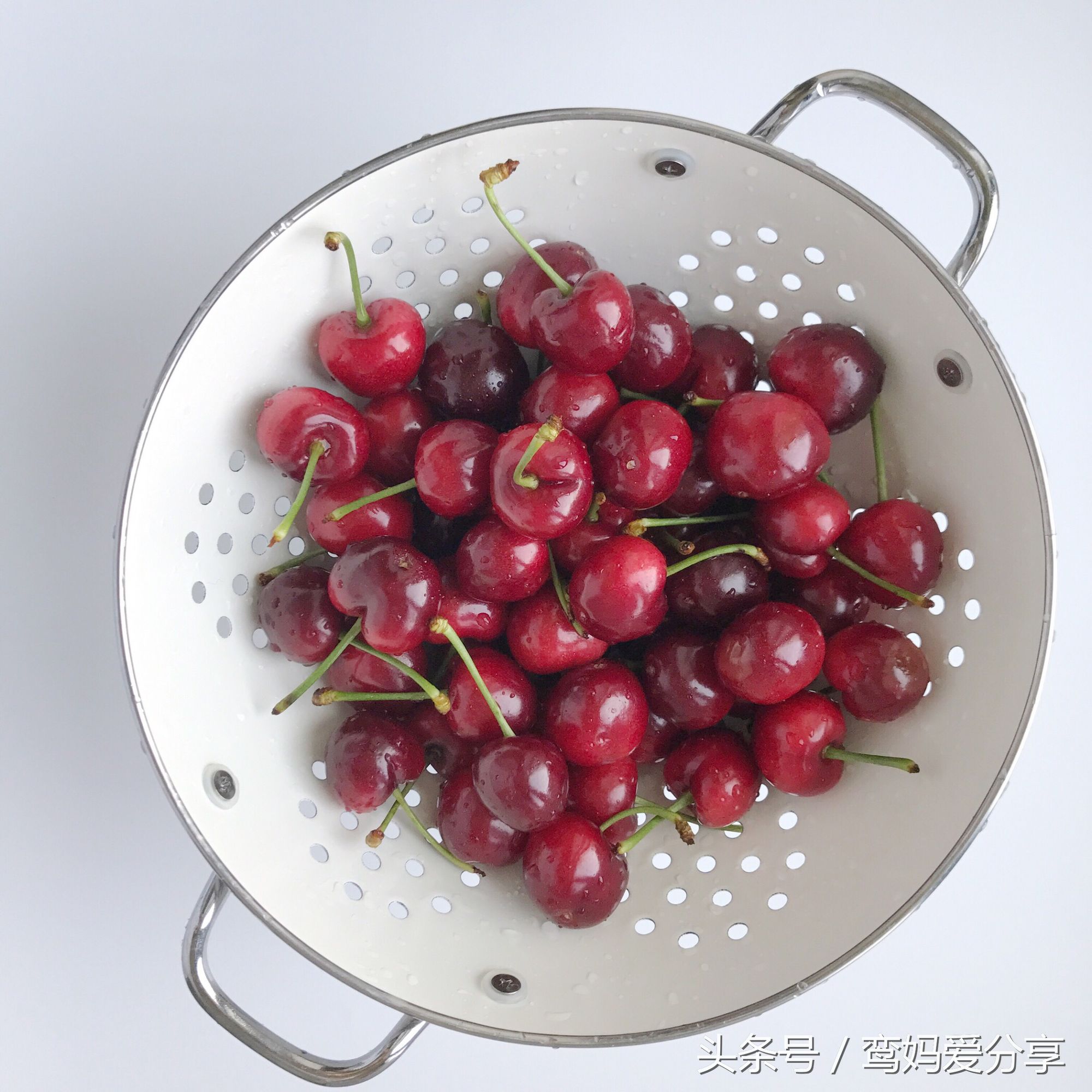 4~6个月宝宝辅食｜樱桃土豆泥、果汁，水果中的宝宝补铁佳品