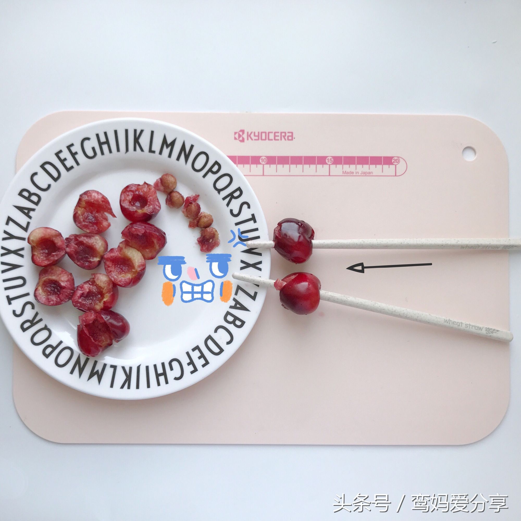 4~6个月宝宝辅食｜樱桃土豆泥、果汁，水果中的宝宝补铁佳品