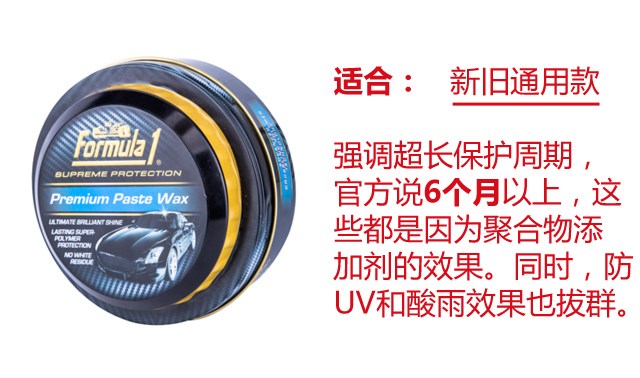 车蜡没有十全十美 认识这几个名字就不会选错
