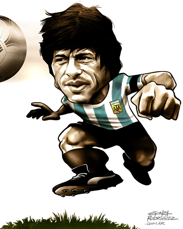 世界杯足球明星可爱版卡通漫画图