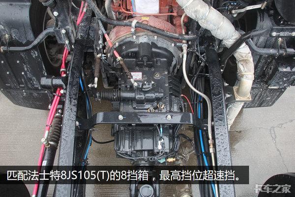玉柴240马力、高顶、双卧铺 图解江淮格尔发K5载货底盘