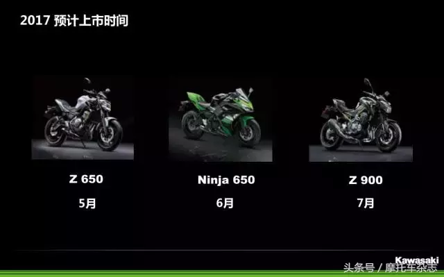 川崎Ninja650/Z650/Z900售价公布，比老款便宜