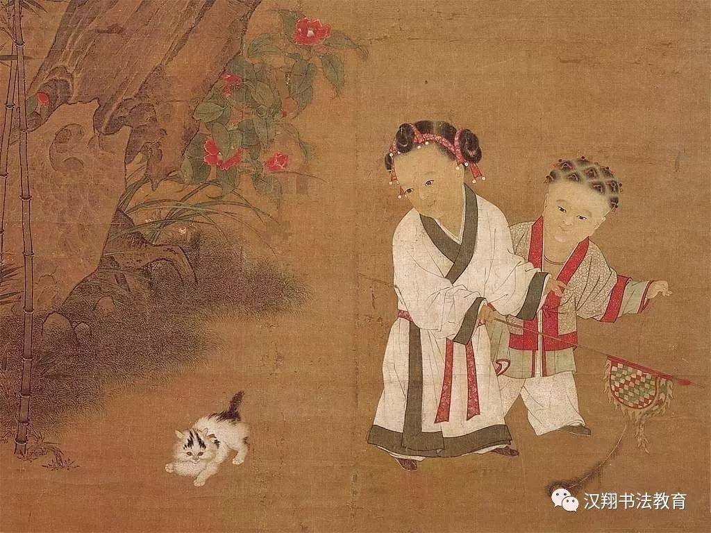「邓石如隶书集字」看看古人是怎么在朋友圈晒娃的……