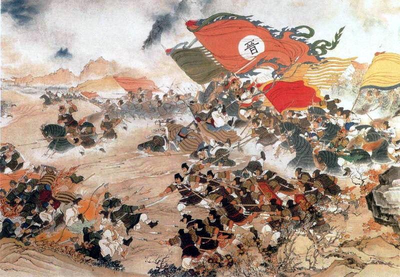 投鞭断流、草木皆兵、风声鹤唳三个成语同出自中国古代哪位帝王？