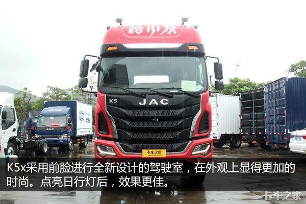 玉柴240马力、高顶、双卧铺 图解江淮格尔发K5载货底盘