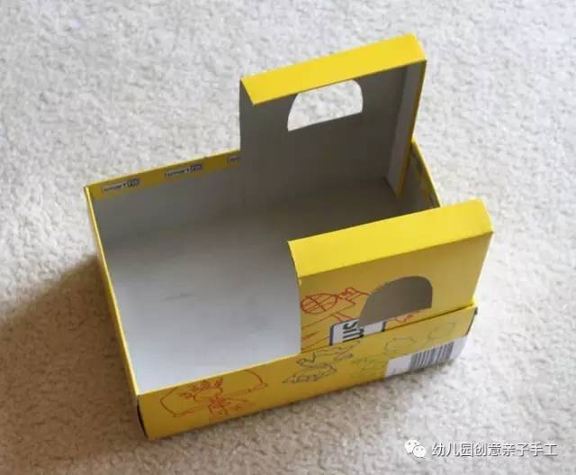 幼儿园废物利用手工：纸皮箱与盒子，变身小汽车等逗笑小孩