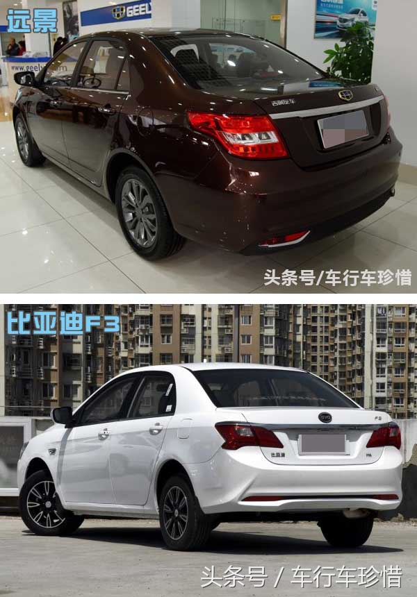6万内手动挡家轿，远景和比亚迪F3选谁？