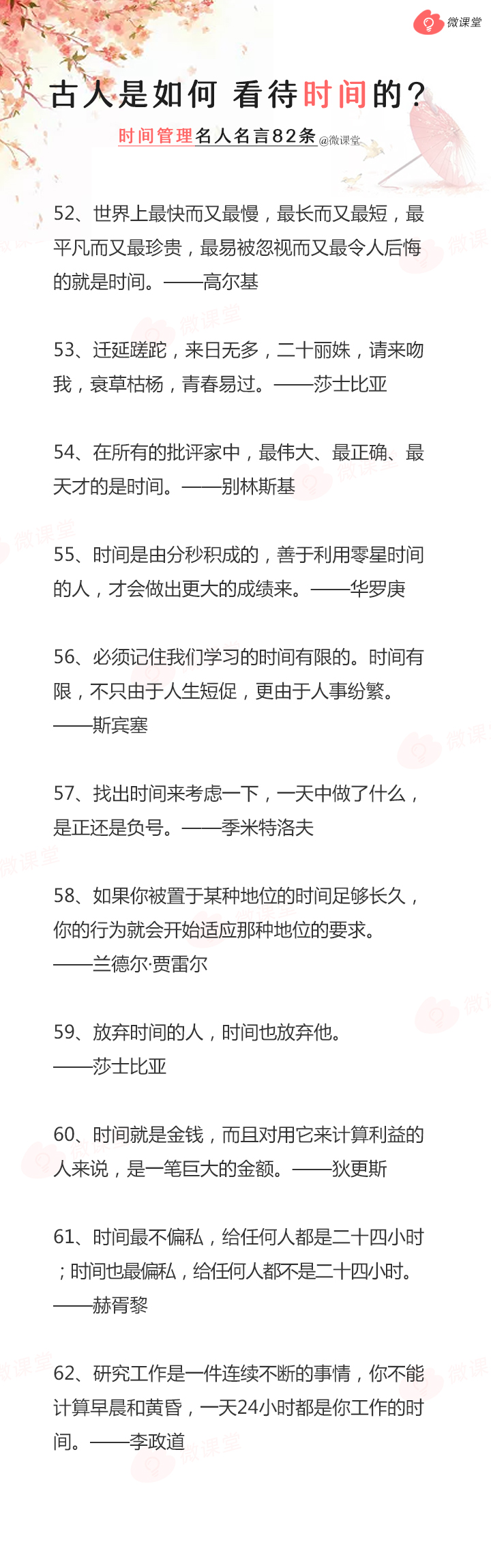 时间管理名人名言82条，看古人是如何看待时间的