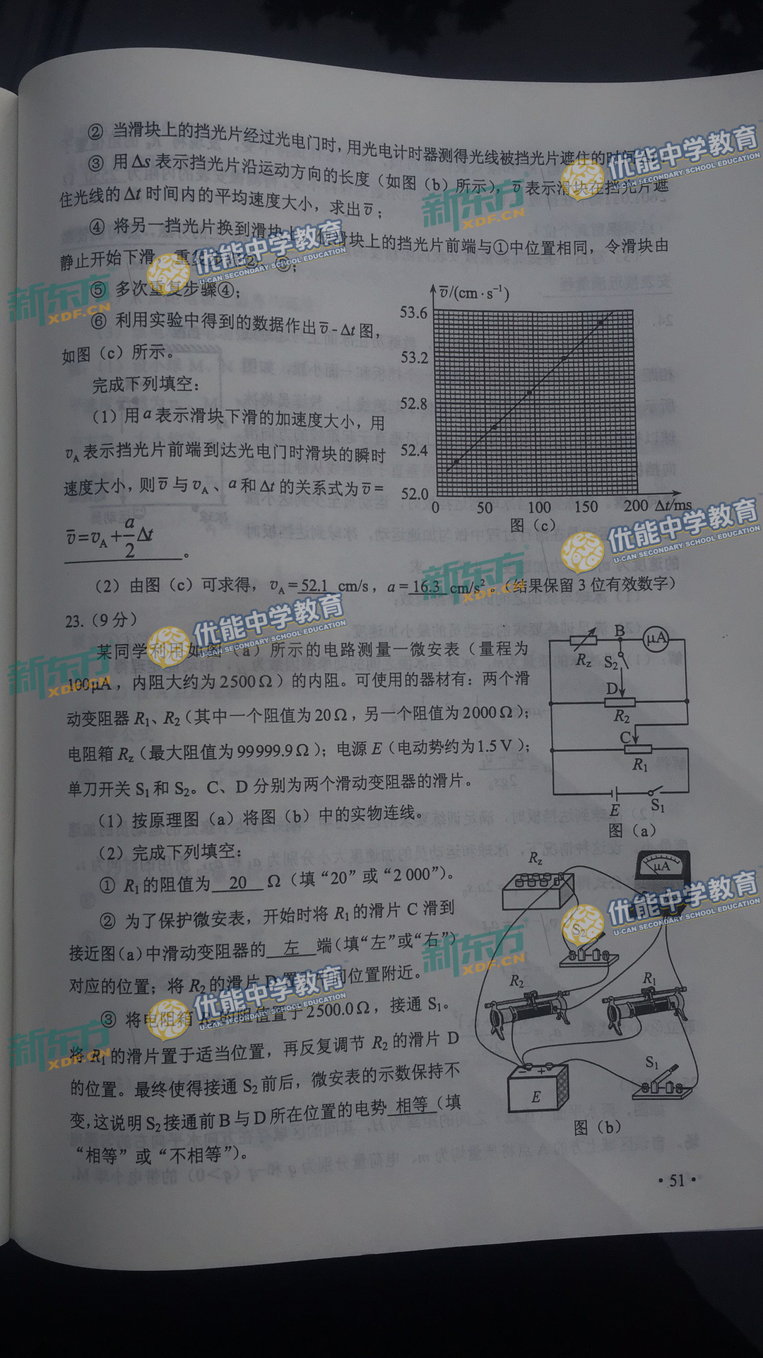 2017高考理综全国卷2真题及答案解析