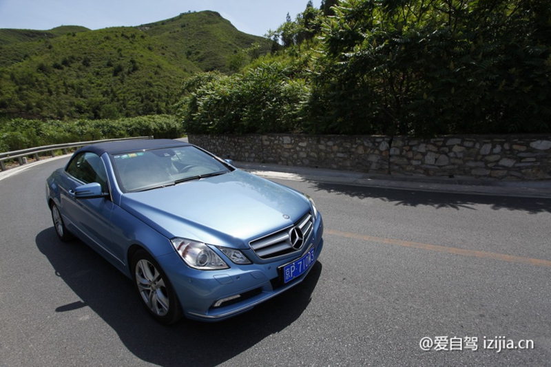 风行者——奔驰e350敞篷版自驾评测