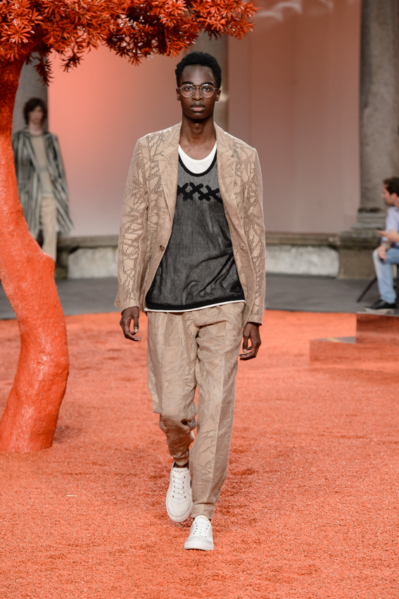 Ermenegildo Zegna Couture杰尼亚2018 夏季系列 隐世花园的灵感之作