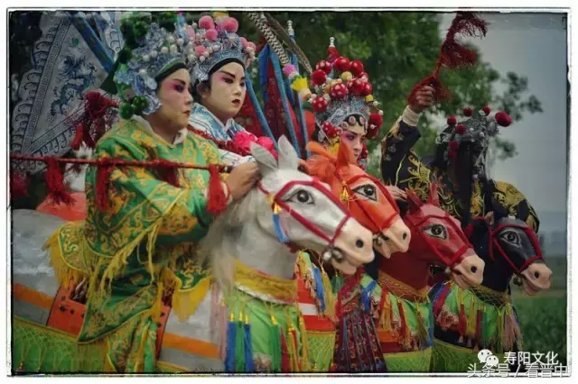 晋中寿阳傩舞、大竹马和耍叉