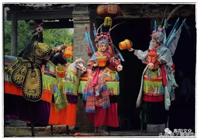 晋中寿阳傩舞、大竹马和耍叉