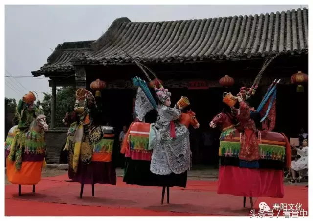 晋中寿阳傩舞、大竹马和耍叉