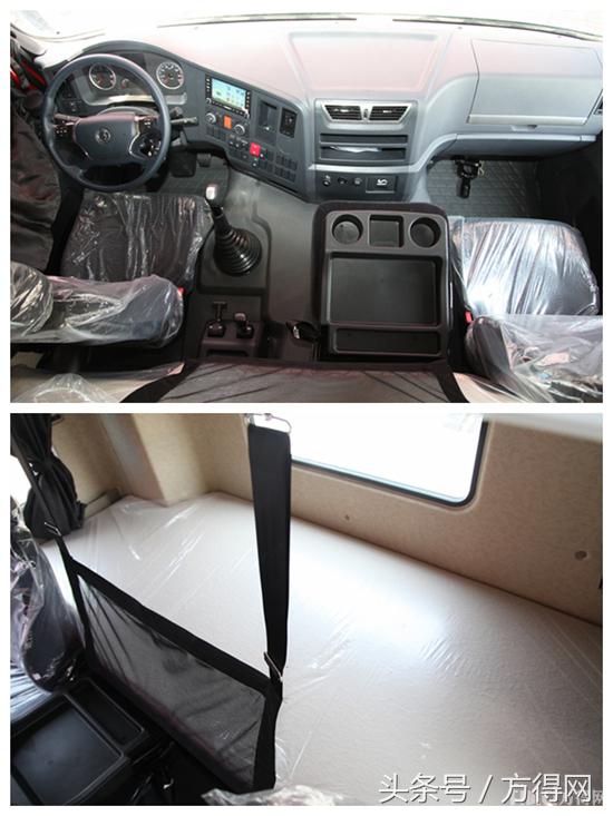 能装365KG天然气 续航达1100km！试驾陕汽德龙黄金版天然气牵引车