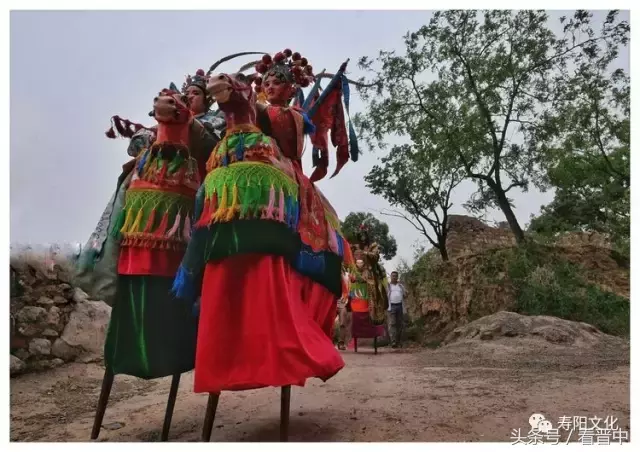 晋中寿阳傩舞、大竹马和耍叉