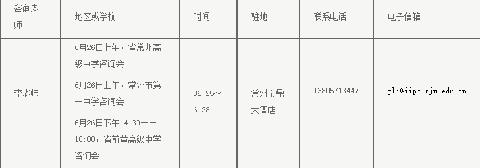 快看！2017浙江大学各省各专业计划录取数！还有各省招生办行程和联系方式！